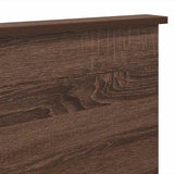 Headboard Brown Oak 100 cm Engineered Wood 887634
