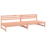 Garden Middle Sofas 2 pcs 120x80 cm Solid Wood Douglas 825721