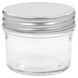 Glass Jam Jars with Silver Lids 24 pcs 110 ml 50792