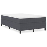 Platform Bed Frame Dark Grey 120 x 200 cm Fabric 3337403