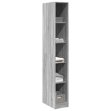Wardrobe Grey Sonoma 30x50x200 cm Engineered Wood 3307707