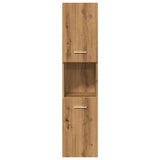 5 Piece Bathroom Furniture Set Artisan Oak Engineered Wood 3328604