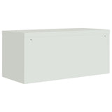 ZNTS File Cabinet Light Grey 90x40x240 cm Steel 3188321