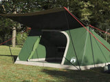 Camping Tent with Roof Green 282 x 225 x 154 cm Taffeta 42001157