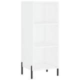 Highboard White 34,5x34x180 cm Engineered Wood 3200329