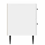 Bedside Cabinet High Gloss White 62 x 34.5 x 47.5 cm 894779