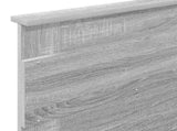 Bed Frame with Drawer Grey Sonoma 90 x 190 cm Engineered Wood 3410032