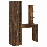 Desk 2 pcs Smoked Oak 3337285