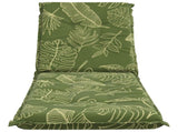 Sunlounger Cushion GEMERT 100% Polyester Leaf Design 947391