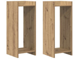 Plant Stand 2 pcs Artisan Oak 30 x 30 x 100 cm Engineered Wood 899577