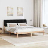 Bed Frame with Upholstered Headboard Brown 180 x 200 cm 3394385
