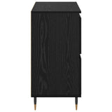 Storage Cabinet 2 pcs Black Oak 60 x 35 x 70 cm 3394529
