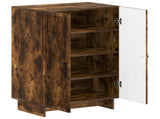 Shoe Cabinet EDE 59.5 x 39.5 x 90 cm Engineered Wood Smoked Oak 895990