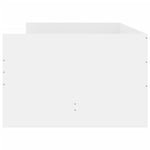 Bed Frame with Drawers without Mattress White 90x190 cm Single 3207350