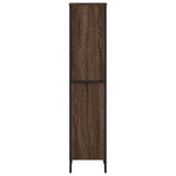 Bookcase Brown Oak 50x31x137,5 cm Engineered Wood 848613