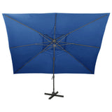 Cantilever Garden Parasol Azure blue 312379