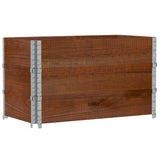 Garden Planter Brown 100x50 cm Solid Wood Pine 3295430