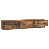 TV Cabinet Old Wood 147 x 34.5 x 27 cm Engineered Wood 895863