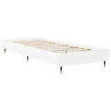 Bed Frame White 80 x 200 cm Engineered Wood 8009043