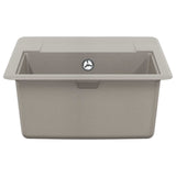 Sink Grey 560 x 460 mm 80% Quartz and 20% Resin 42028413