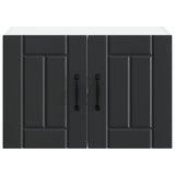 Wall Cabinet LUCCA Black 60 x 31 x 40 cm Engineered Wood 884916