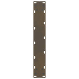 Bar Table Legs Natural Steel 2 pcs 50x cm Steel 4013331