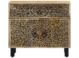 Bedside Cabinet 50x33x60 cm Solid Wood Mango 358223