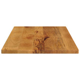 Table Top 70x60x2.5 cm Rectangular Solid Wood Mango 371597