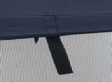 3-bow Bimini Top with Mesh Sidewalls 183xx137 cm 94844