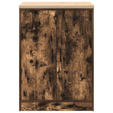 ZNTS Garage Storage Cabinet Smoked Oak 60x51x85 cm Solid Wood Pine 860575