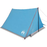 Camping Tent 2-Person Blue Waterproof 94529