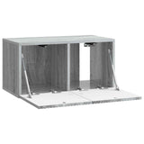 Wall-Mounted TV Cabinet Grey Sonoma 59.5 x 31 x 30 cm 898541