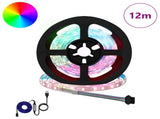 LED Strip 12 pcs Black and Transparent 1000 mm 3429119