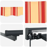Awning Frame Multicolour 400 x 300 cm Polyester with PU coating 3330541