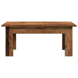 ZNTS Coffee Table Old Wood 100x60x42 cm Engineered Wood 855958