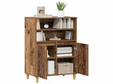 Highboard Oak Wood 60 x 36 x 110 cm Engineered Wood 8014918