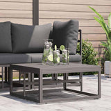 Outdoor Furniture Black 70 x 70 x32 cm Metal 42008028