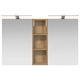 Bathroom Cabinet Set 3 pcs 100 x 10.5 x 60.5 cm Engineered wood 3403711