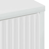 Bathroom Cabinet High Gloss White 39.5 x 36 x 88 cm 883398