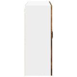 Wall Cabinet LUCCA Smoked Oak 80 x 31 x 80 cm Engineered Wood 885060