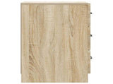 Bedside Cabinet Sonoma Oak 43 x 41 x 63.5 cm Engineered Wood 895707