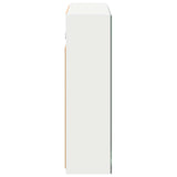 Bathroom Mirror Cabinet White 60 x 14.5 x 50 cm Engineered wood 889071