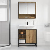 Bathroom Furniture Set 2 pcs Artisan Oak Engineered Wood 3402555
