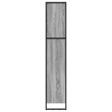 Book Cabinet Grey Sonoma 60 x 30 x 155 cm Engineered Wood 886399