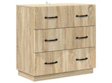 Drawer Cabinet Sonoma Oak 66 x 34.5 x 87 cm Engineered Wood 895297