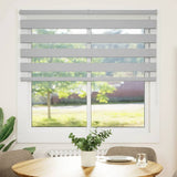 Zebra Blind Light Grey 140x100 cm Fabric Width 135.9 cm Polyester 4014425