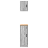 Garage Cabinets 2 pcs Grey Sonoma Engineered Wood 3328292