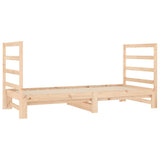 ZNTS Pull-out Day Bed without Mattress 2x cm 3124762