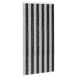 Insect Curtain Chenille Grey and Black 100 x 200 cm 100% PP 42034425