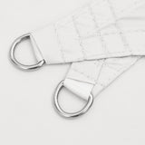 Sunshade Sail Oxford Fabric Square 5x5 m White 135251